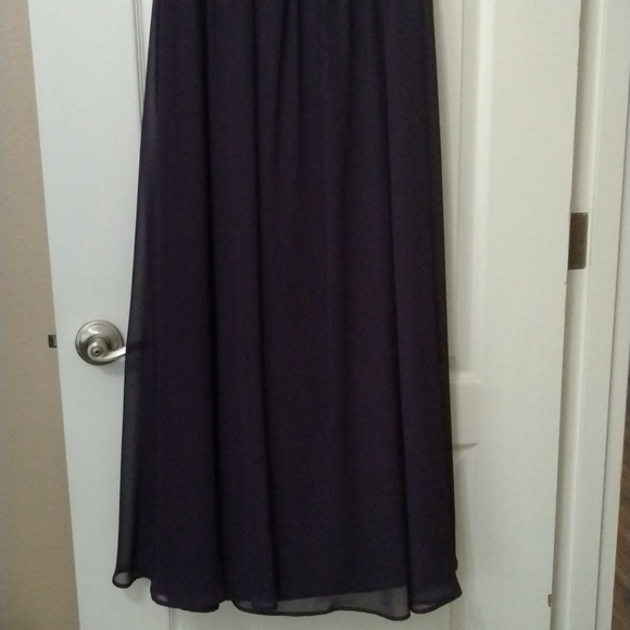 Long purple formal dress - Picture 2 of 3